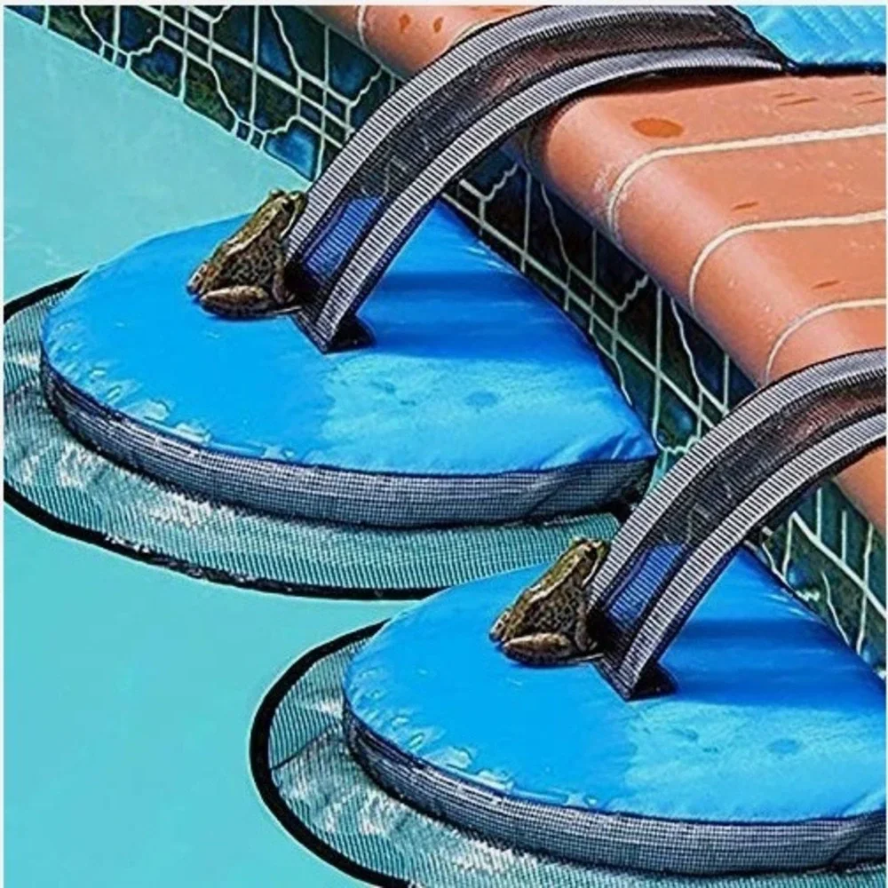 Escape Ramp Animal Saving Pool Floating Rescue Frog Pad Clean Maintenance 4 Pack